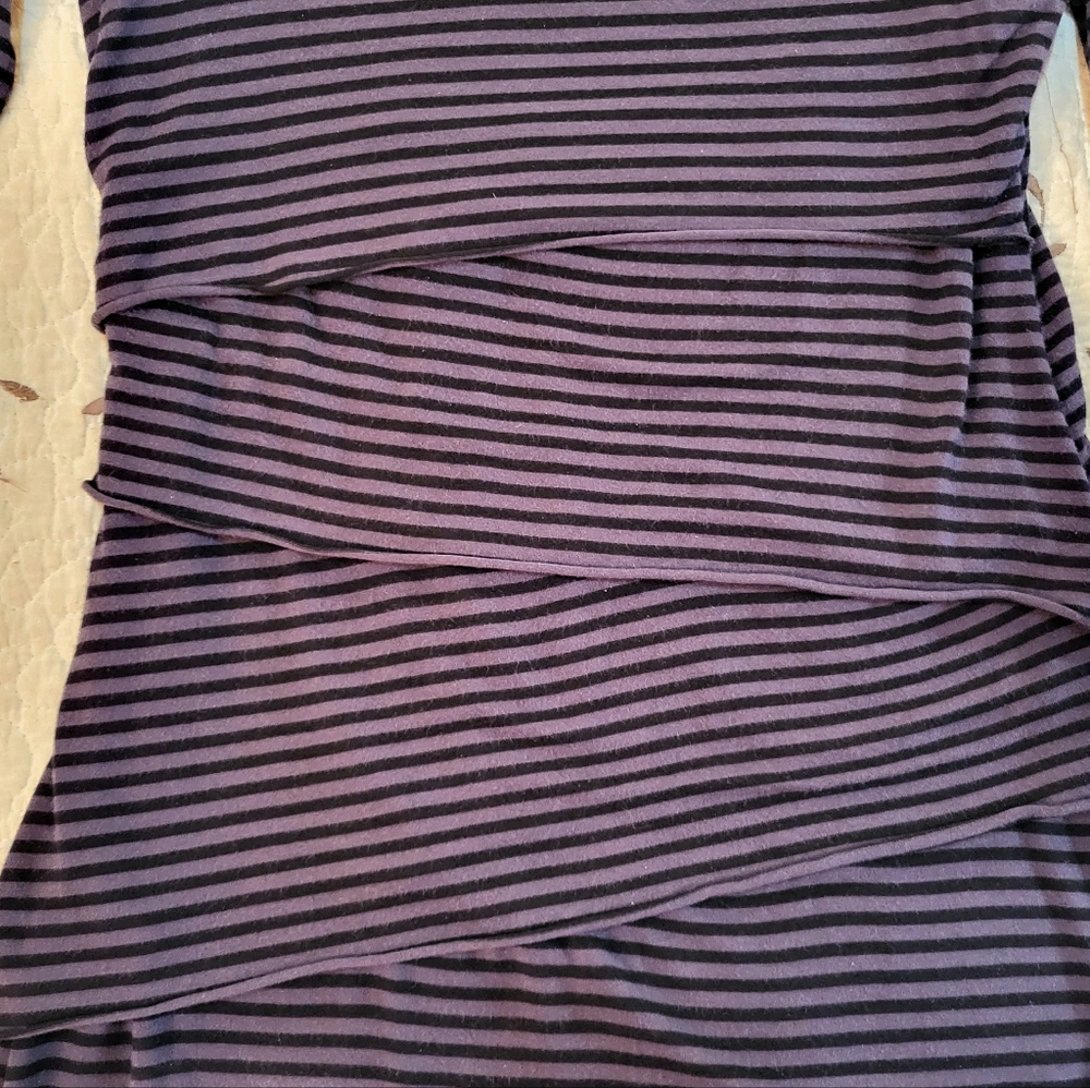 Pyramid Collection Layered Striped Tunic/Sweater - Picture 5 of 5